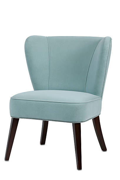 White chair with clipping path